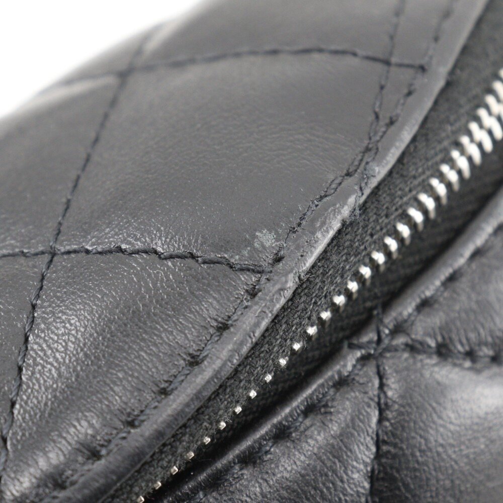 CHANEL Black Lambskin Leather Fanny Pack - Picture 9 of 16